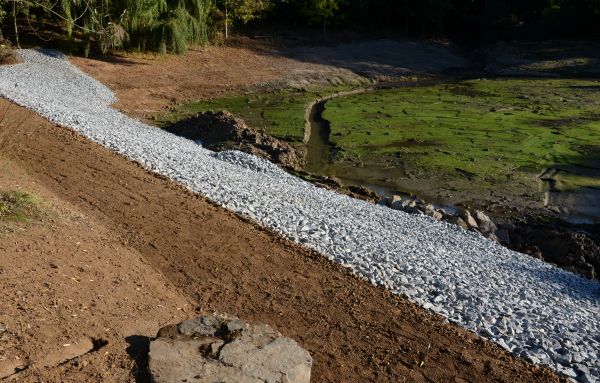 Landscape Swales Installation in Noblesville