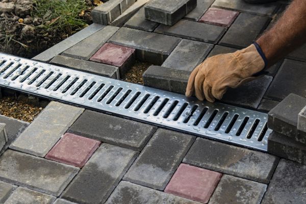 Patio Drain Installation in Noblesville