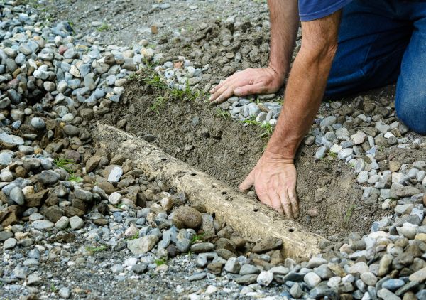 French Ditch Installation in Noblesville