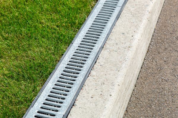 Courtyard Drain Installation in Noblesville