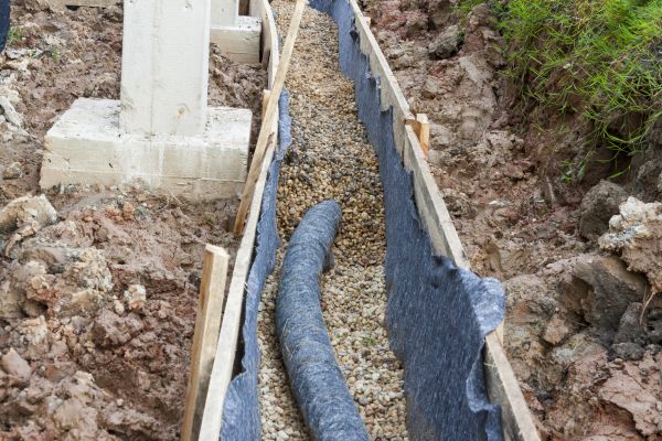 French Drain Installation in Noblesville
