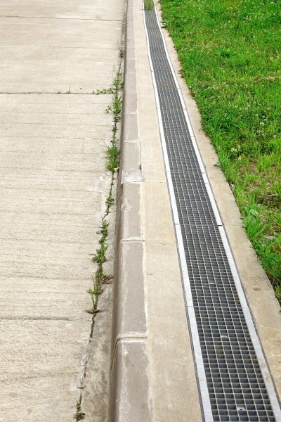Concrete Drain Installation in Noblesville